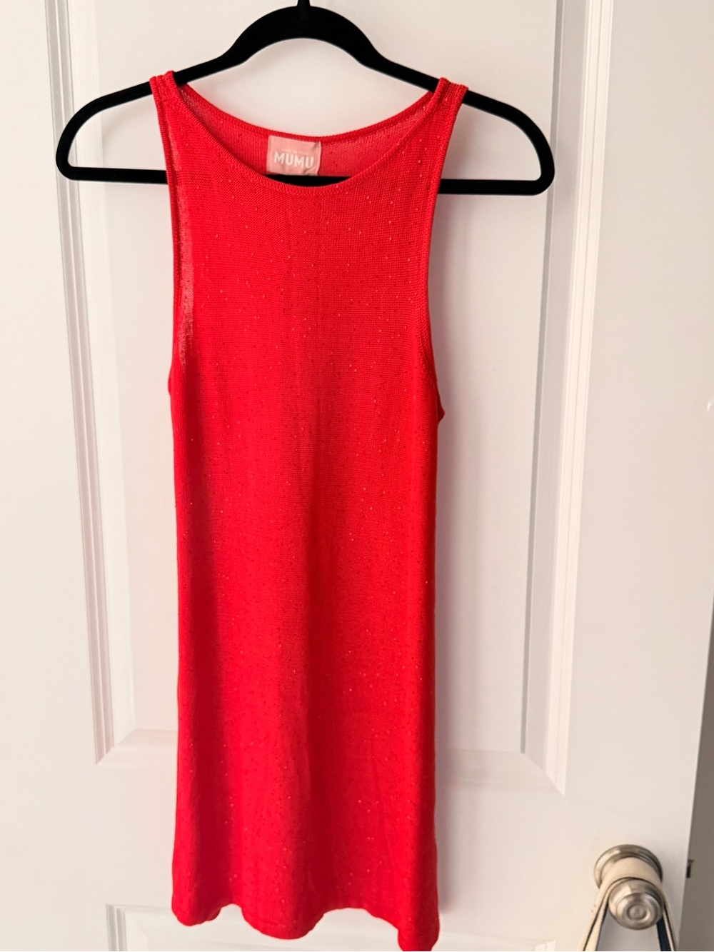 (NWT) Show Me Your MuMu ~ Miche Red Sequin Knit Mini Dress (S) - Picture 5 of 12